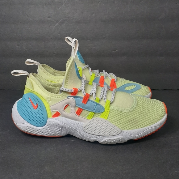 Nike Huarache E.D.G.E. Premium 'Barely Volt' Sneakers 7 - Picture 1 of 8